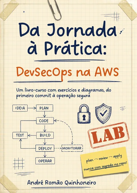 Capa do e-book Da Jornada à Prática: DevSecOps na AWS, edição em português